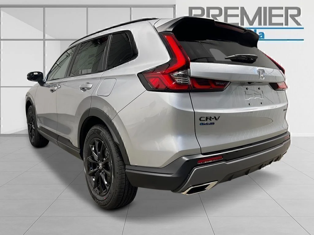 New 2026 Solar Silver Metallic Honda AWD Sport Hybrid image 3