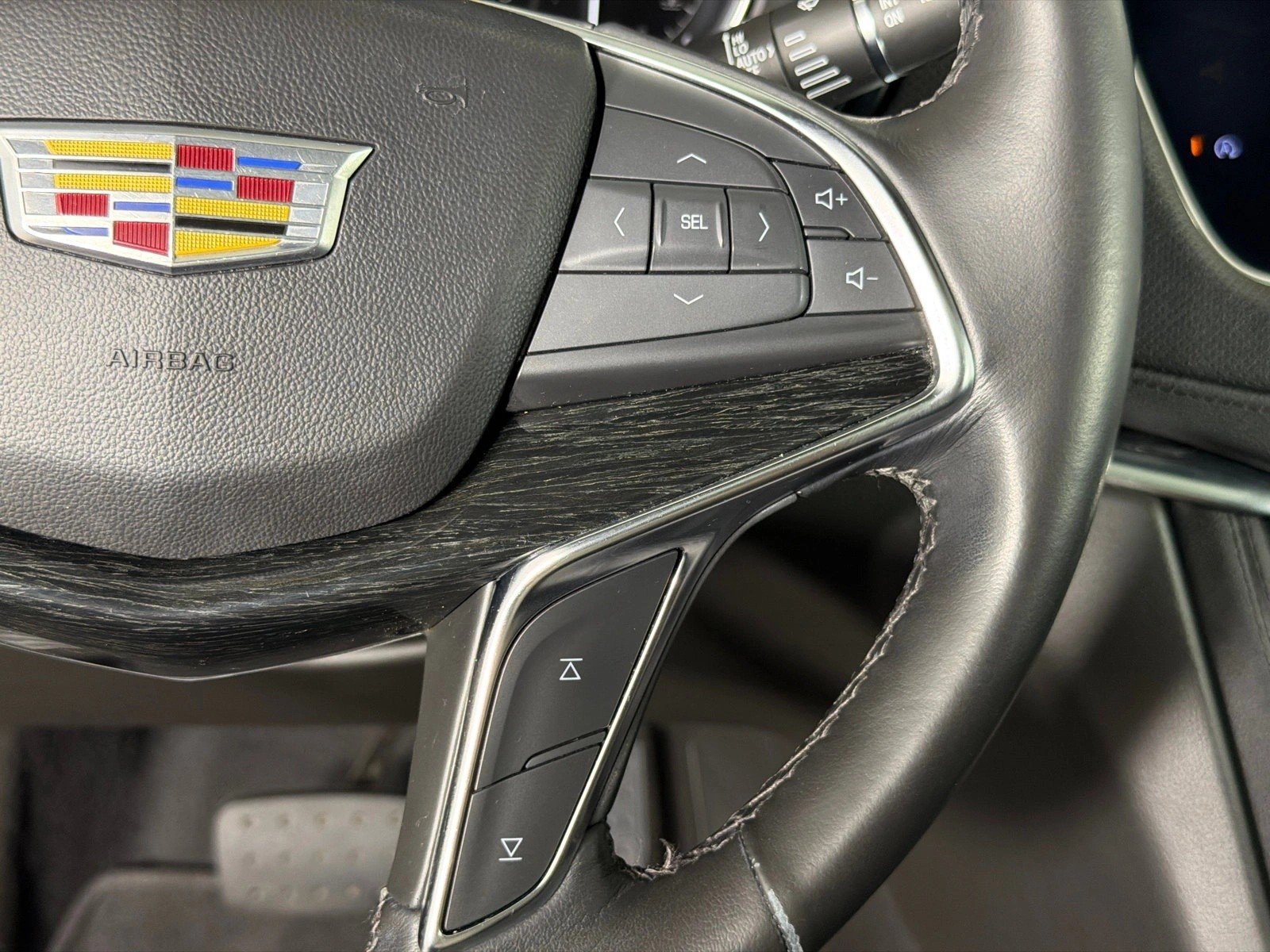 Used 2023 Stellar Black Metallic Cadillac FWD Premium Luxury image 28