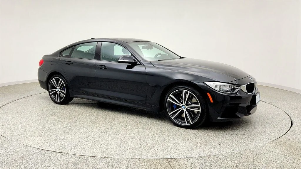 Used 2015 Black Sapphire Metallic BMW 435i xDrive Gran Coupe 4dr w/ Tech, M Sport & Premium Pkgs image 3