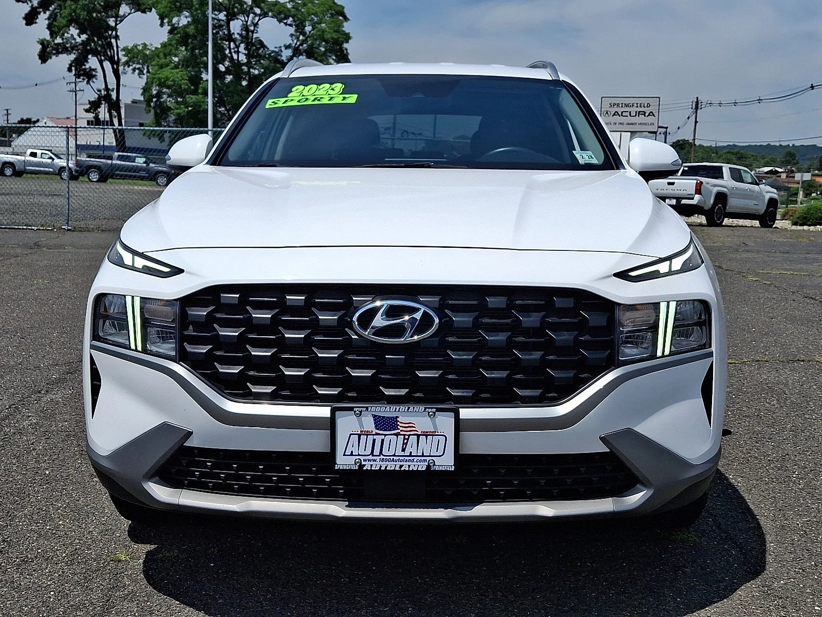 Used 2023 Serenity White Pearl Hyundai SEL image 2