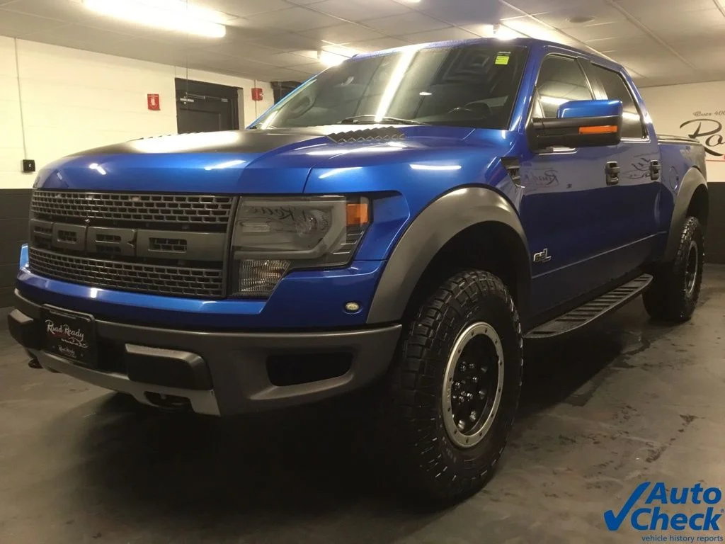 Used 2014 Blue Ford SVT Raptor image 5