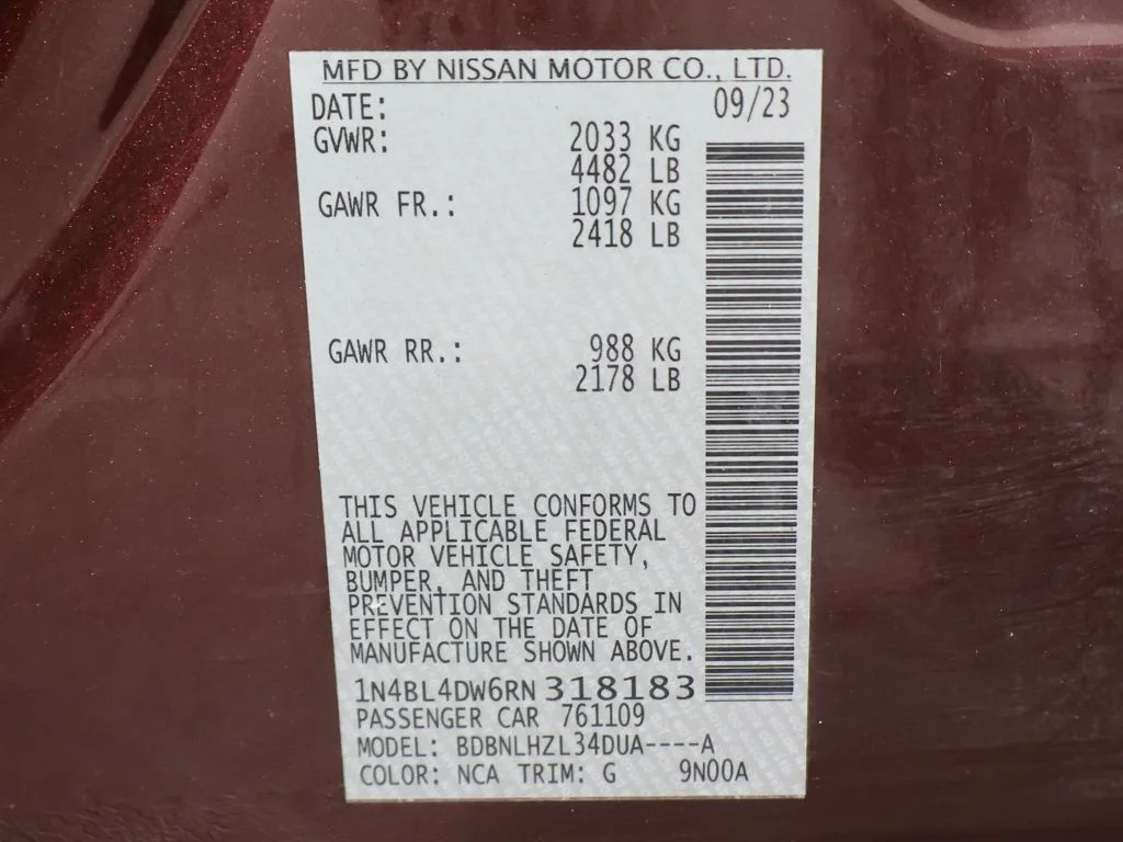 Used 2024 Red Nissan 2.5 SV image 42