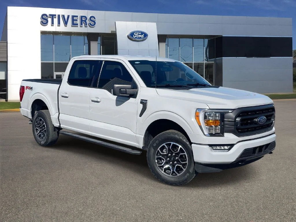Certified Used 2023 White Ford XLT image 1