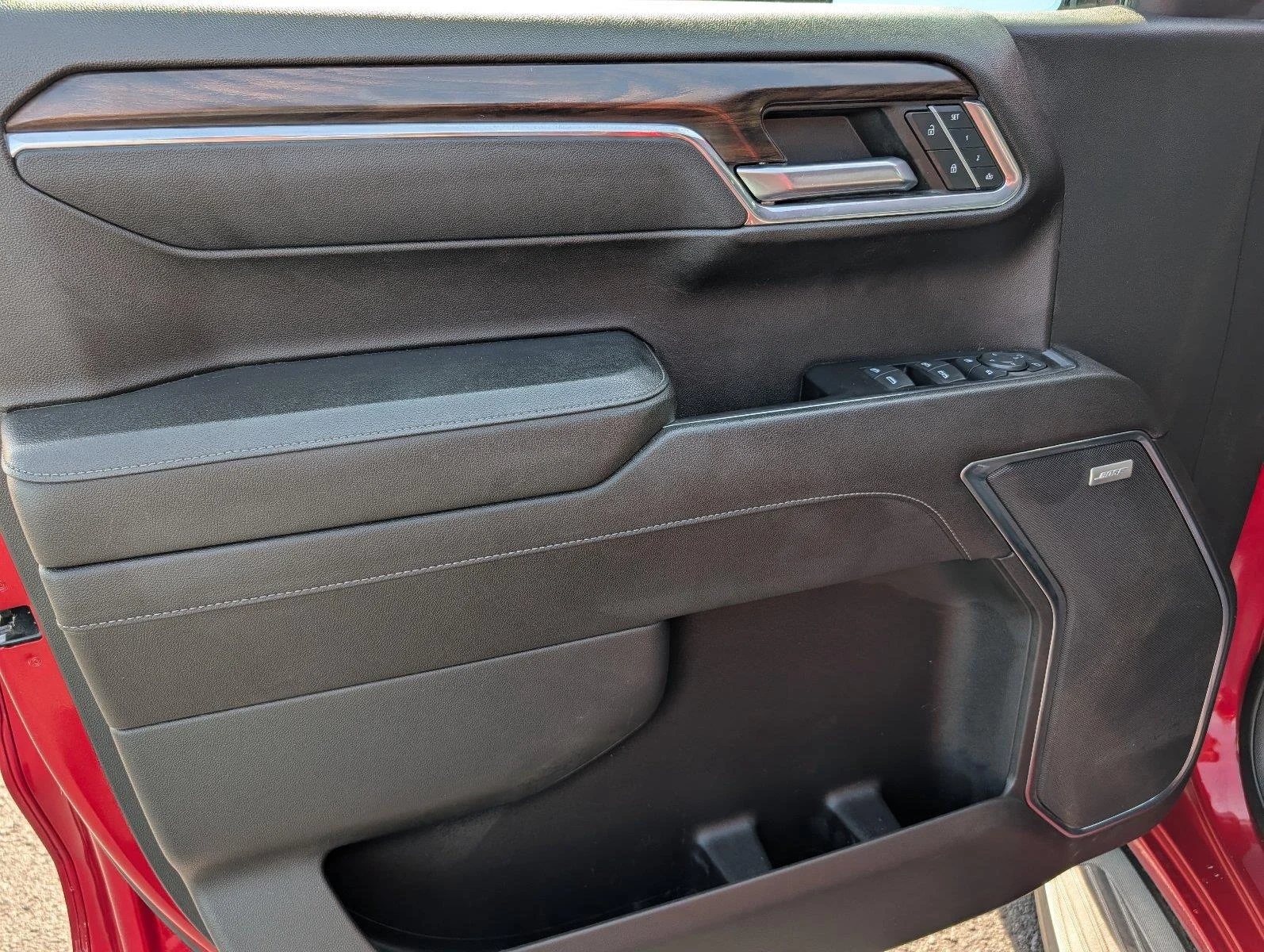 Used 2023 Volcanic Red Tintcoat GMC SLT image 15