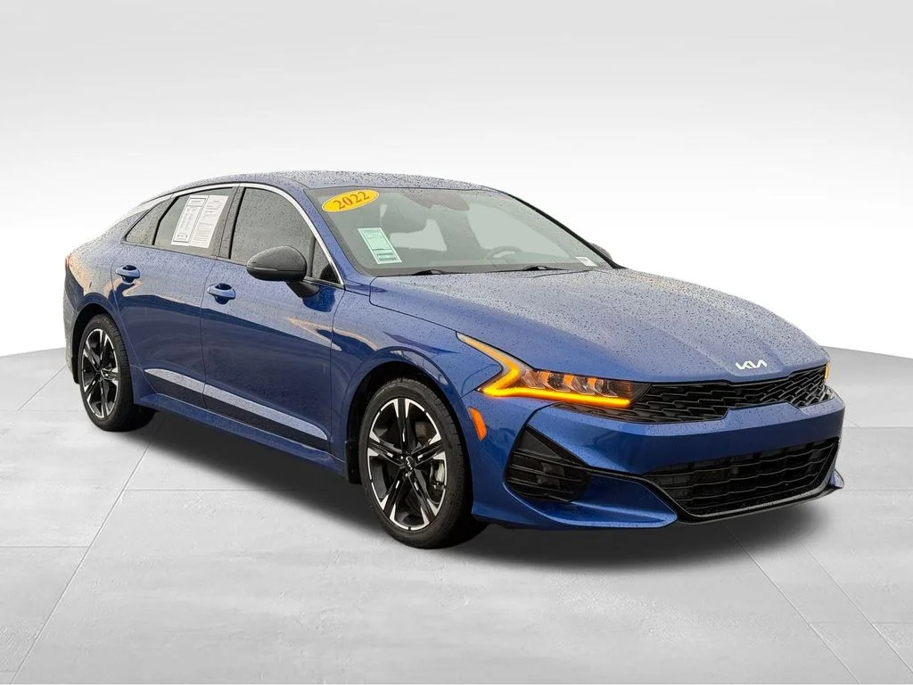 Used 2022 Blue Kia GT-Line image 30