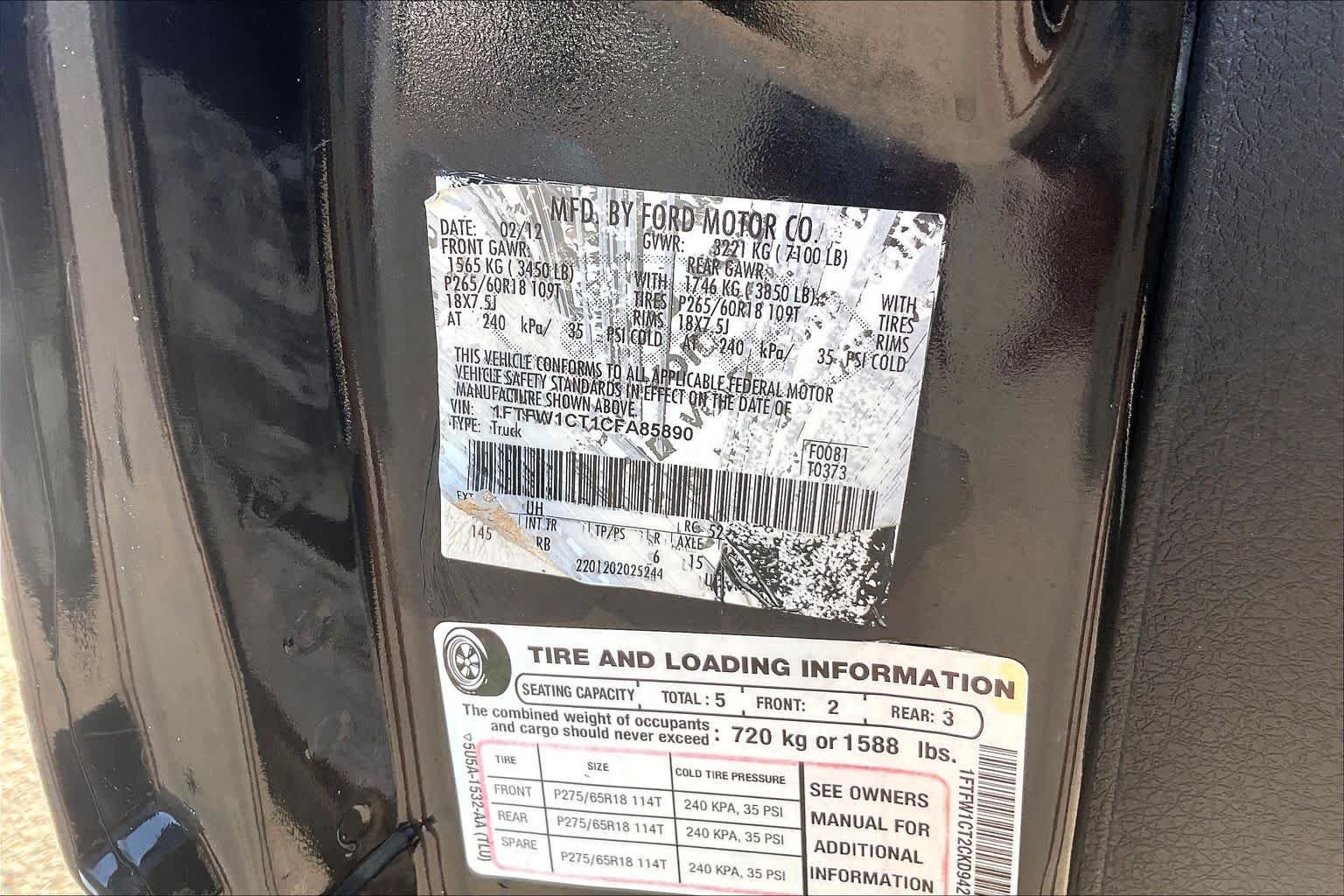 Used 2012 Tuxedo Black Metallic Ford FX2 image 34