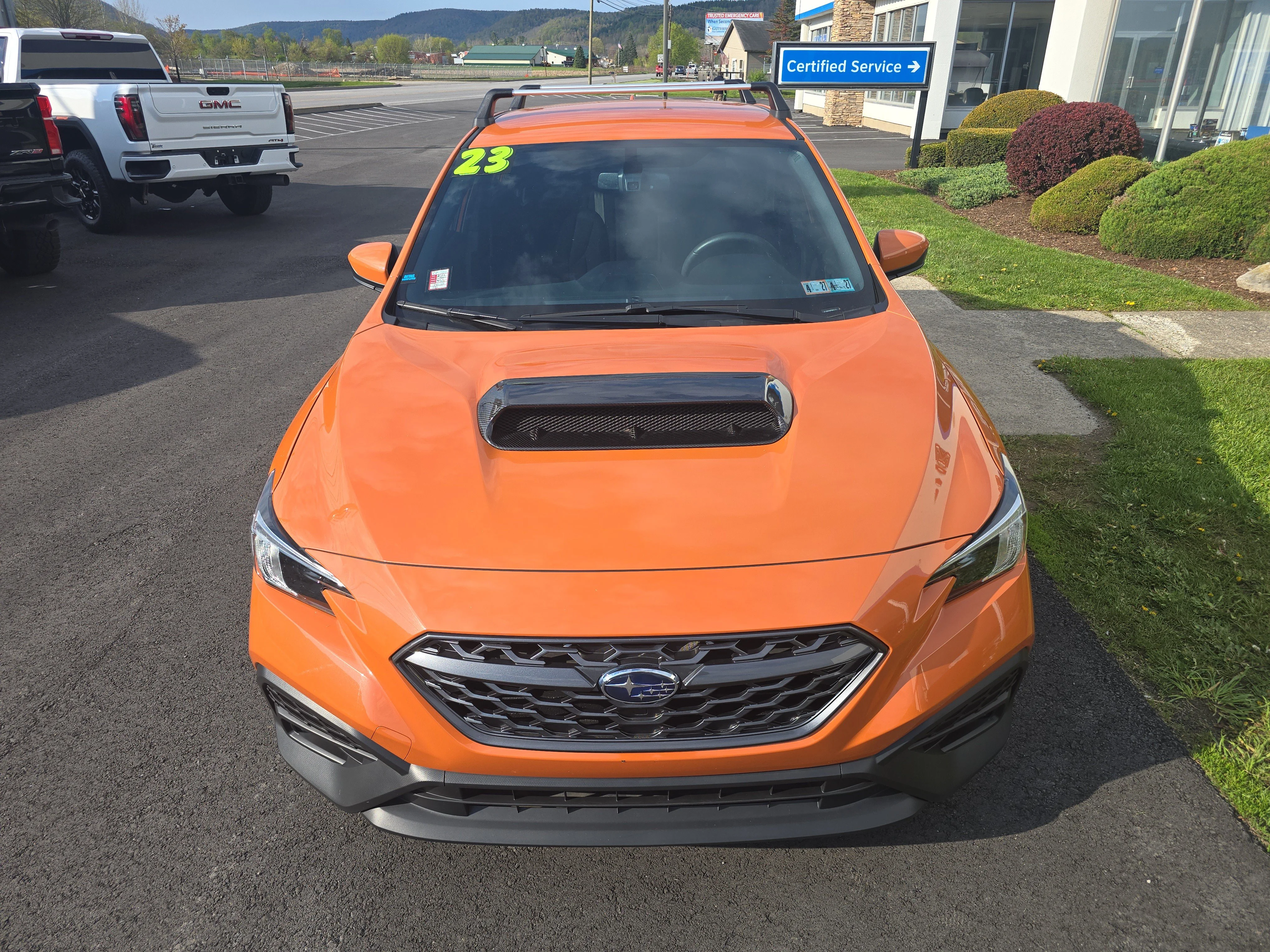 Used 2023 Solar Orange Pearl Subaru Premium image 9