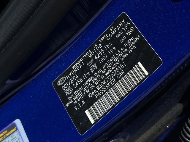 Used 2025 Blue Hyundai Manual image 12