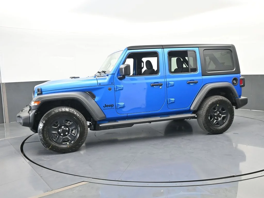 New 2026 Hydro Blue Pearl-Coat Exterior Paint Jeep Sport image 2