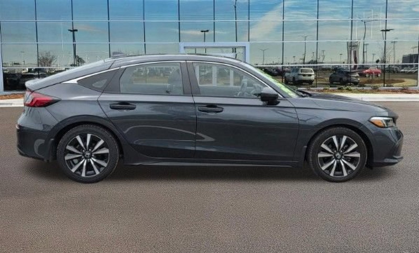 Certified Used 2023 Meteorite Gray Metallic Honda EX-L image 2
