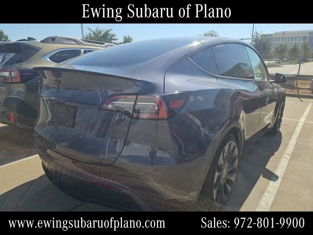Used 2022 Gray Tesla Performance image 4