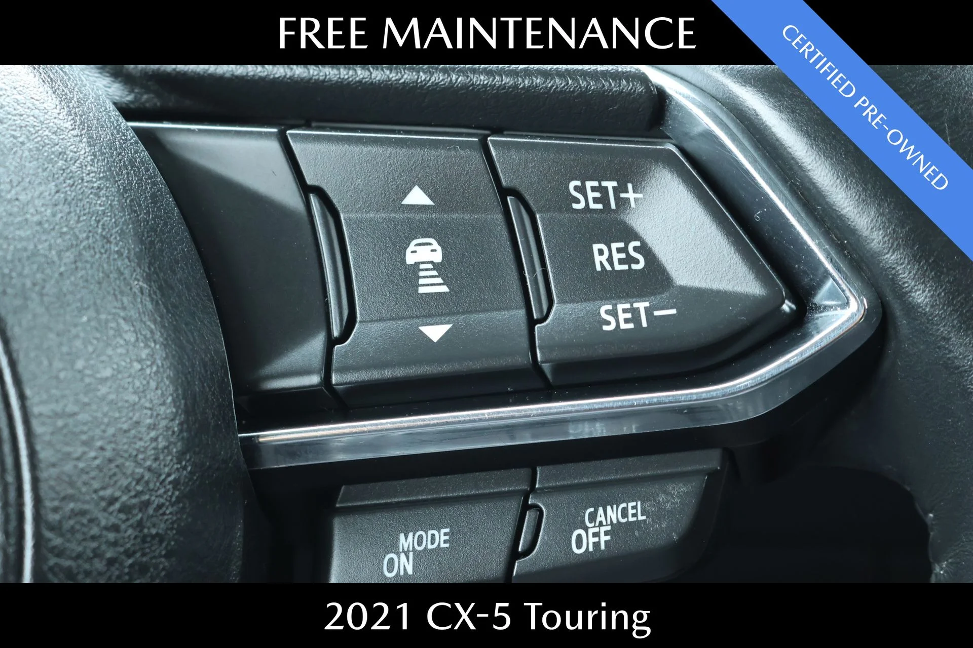 Certified Used 2021 Black Mazda Touring image 10