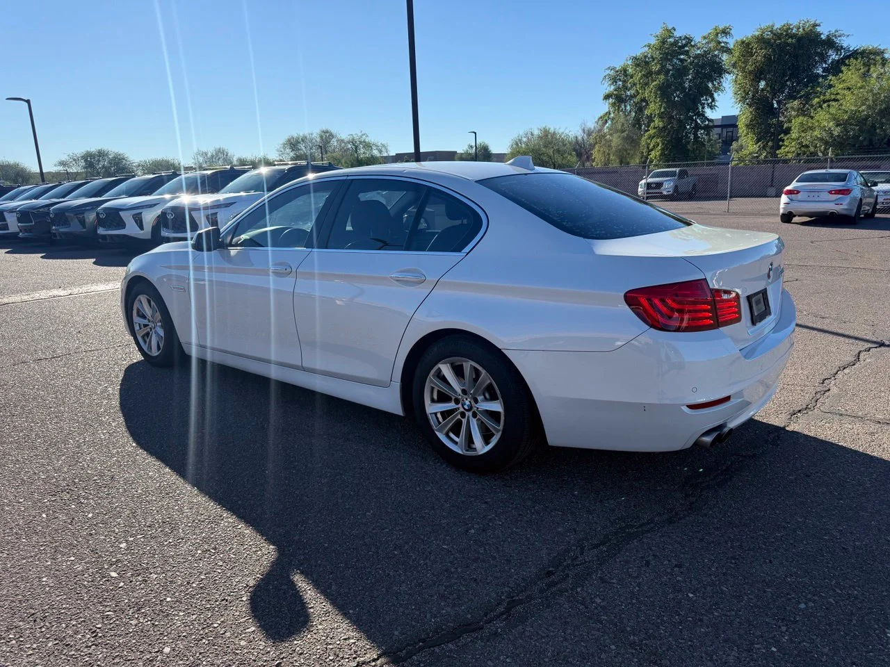 Used 2014 White BMW 528i image 7