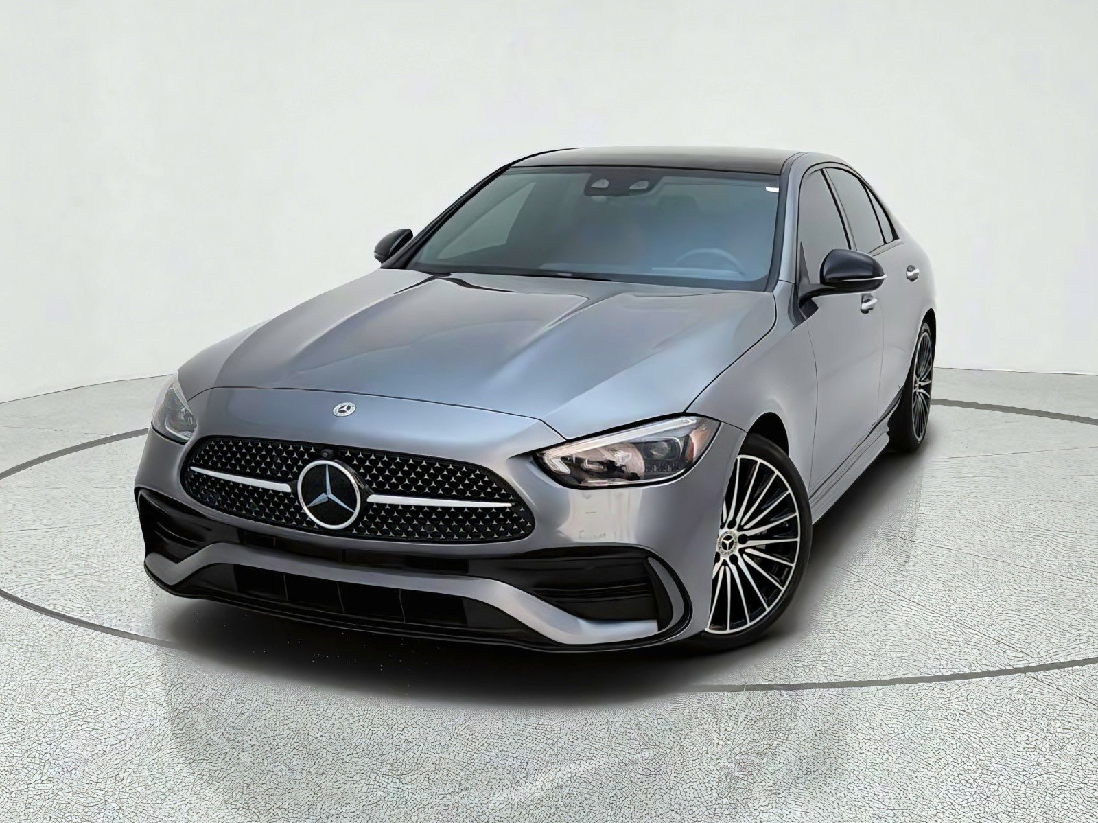 Certified Used 2024 Selenite Grey Metallic Mercedes-Benz AMG® line image 2