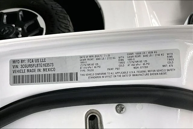 Used 2026 Bright White Clearcoat Ram Laramie image 42