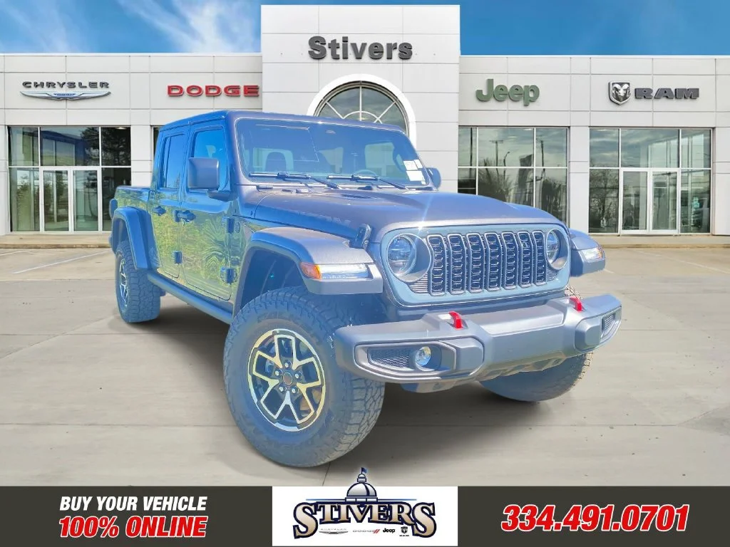 New 2026 Granite Crystal Metallic Clear-Coat Exterior Paint Jeep Rubicon image 1