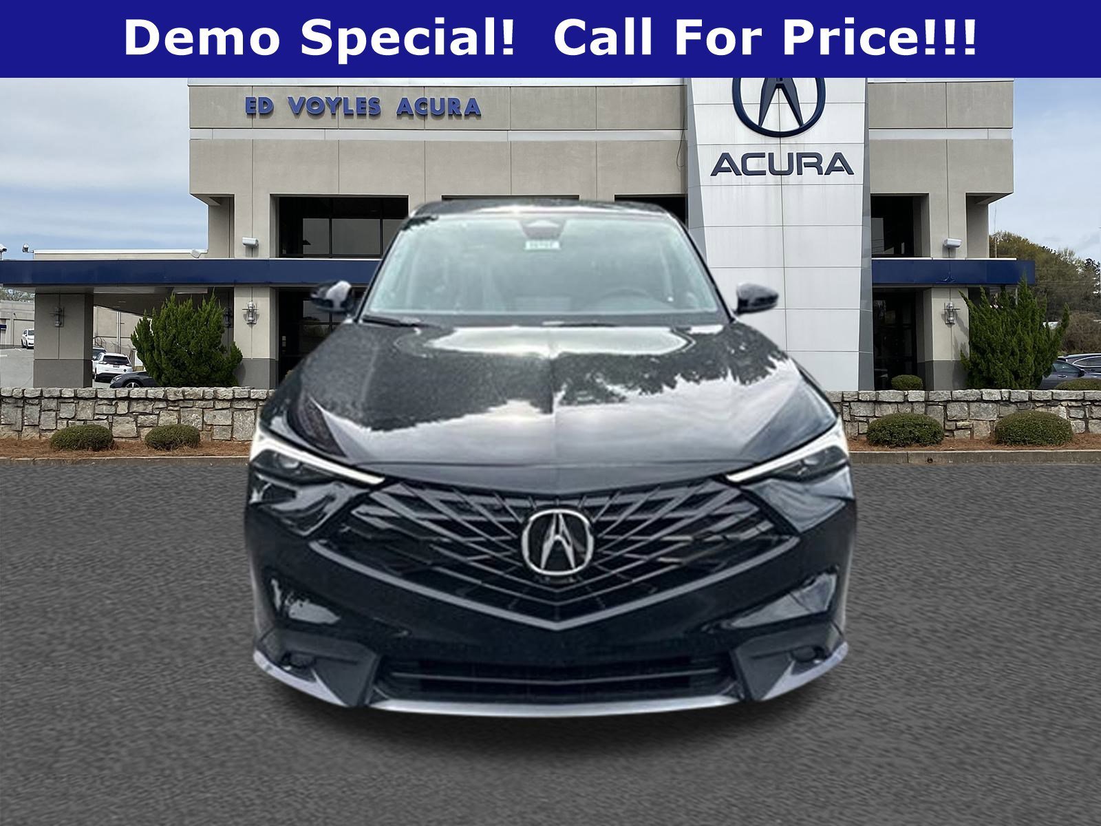 Used 2025 Crystal Black Pearl Acura Base image 2