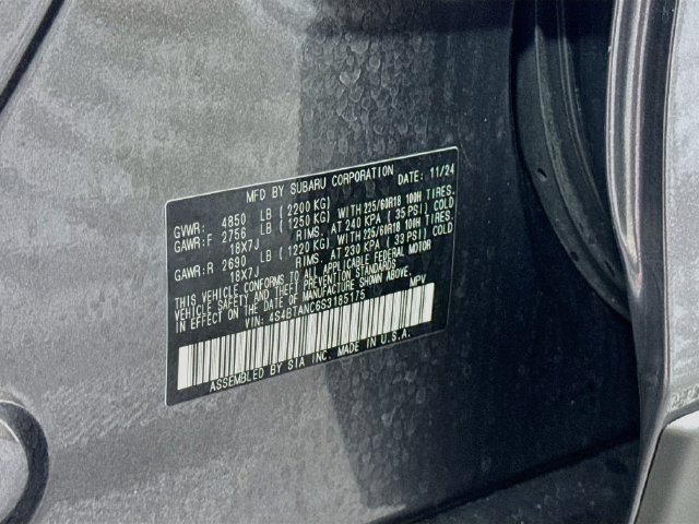 Used 2025 Gray Subaru Limited image 52