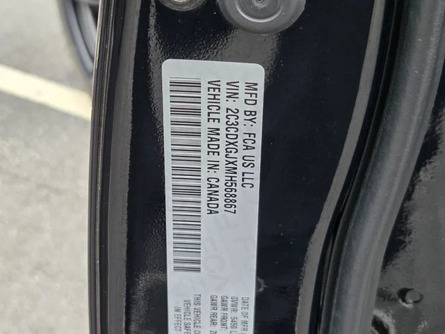 Used 2021 Black Dodge R/T Scat Pack Widebody image 38