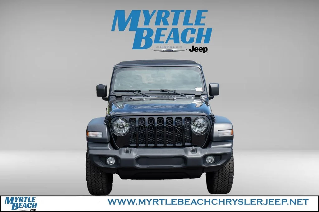Used 2024 Black Clearcoat Jeep Sport image 9
