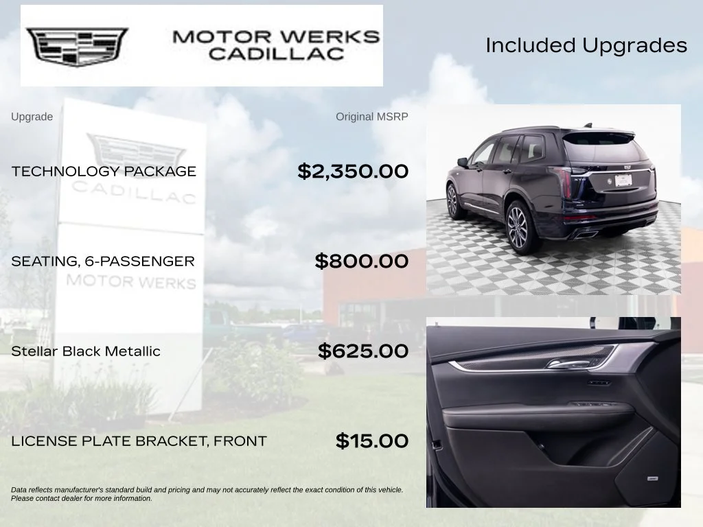 Used 2024 Black Cadillac Sport image 4