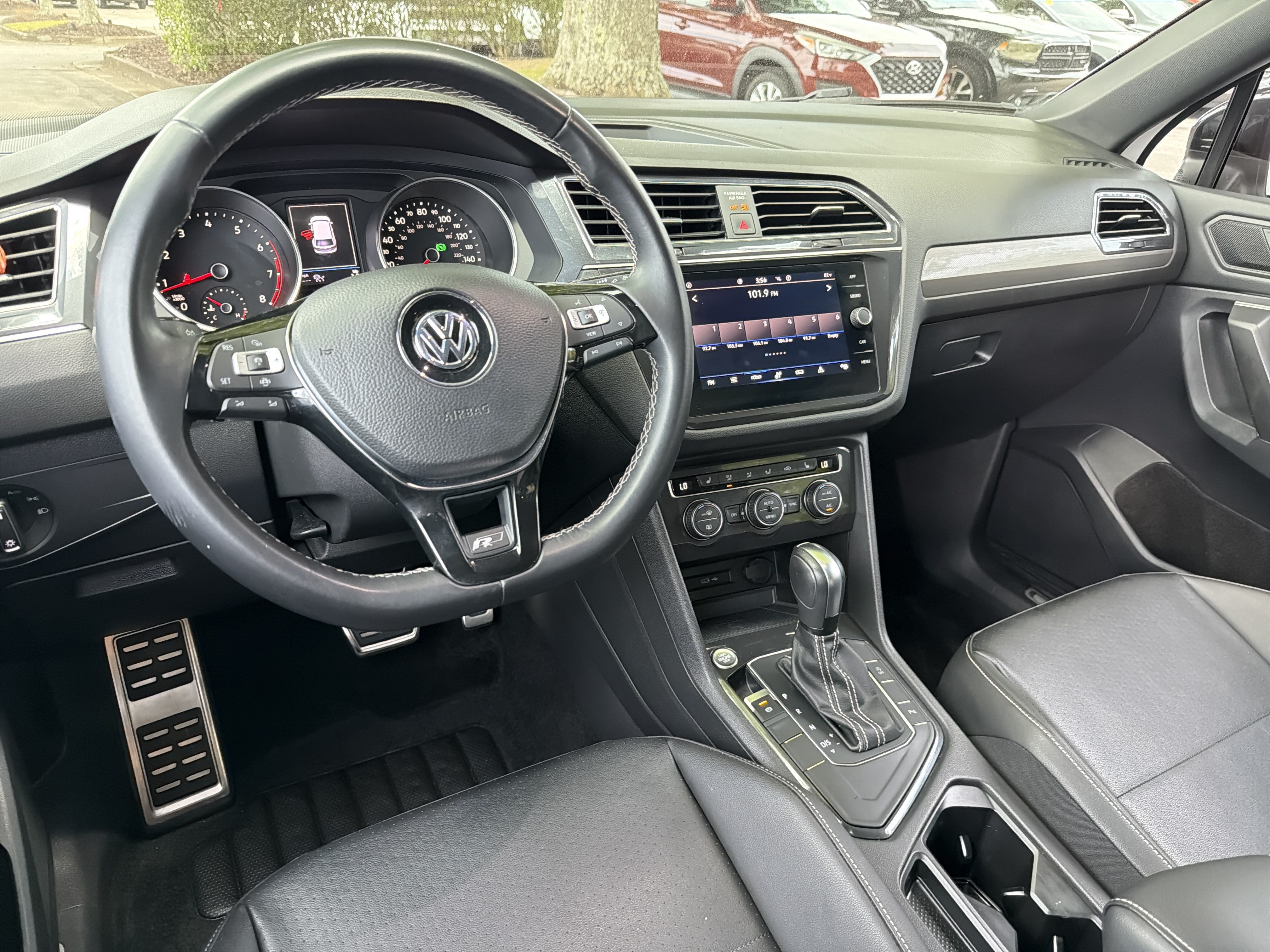 Used 2021 Pure White Volkswagen SE R-Line Black image 21