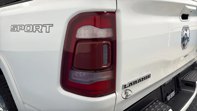Used 2022 Bright White Clearcoat Ram Laramie image 43