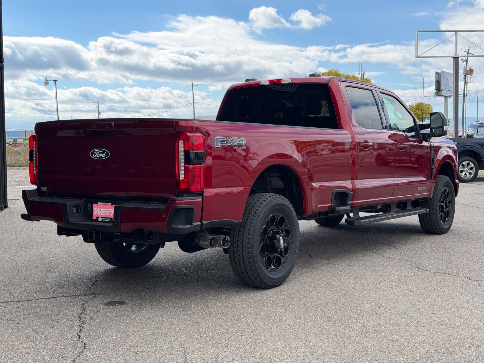 New 2027 Ruby Red Metallic Tinted Clearcoat Ford F-350® Lariat® image 7