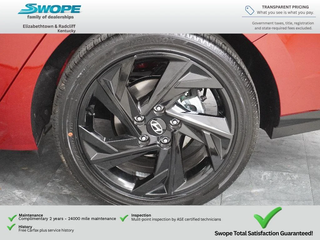 New 2026 Ultimate Red Hyundai SEL Sport Premium image 29