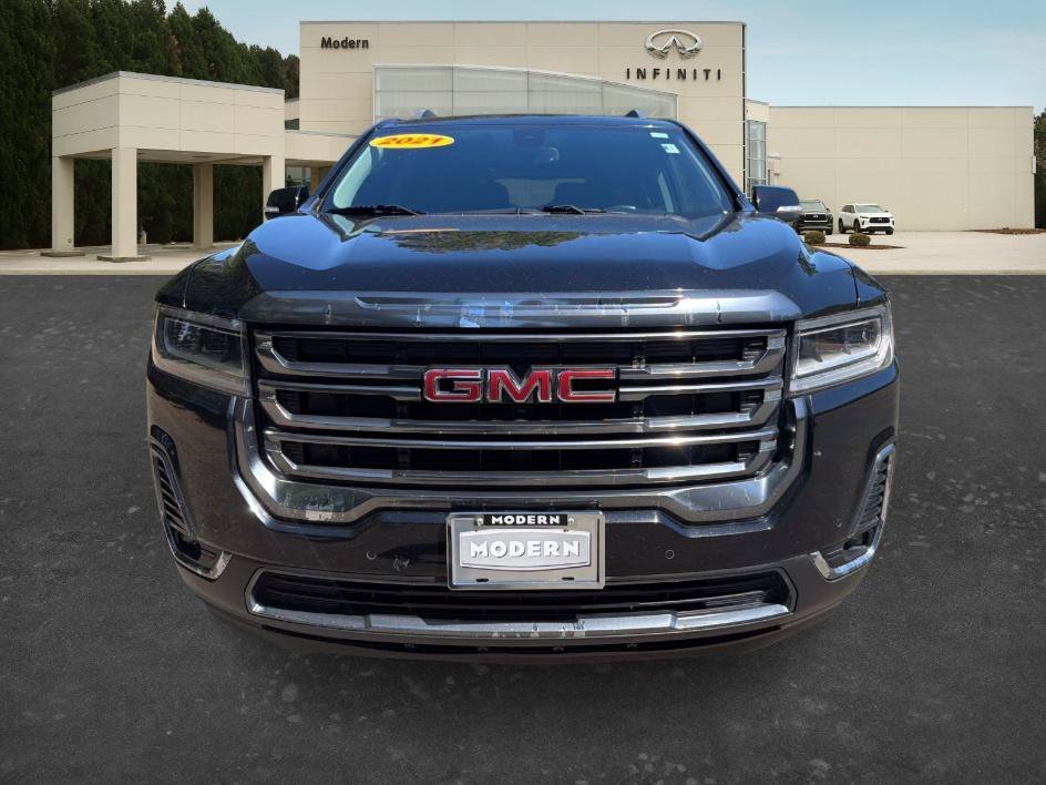 Used 2021 Ebony Twilight Metallic GMC AT4 image 2