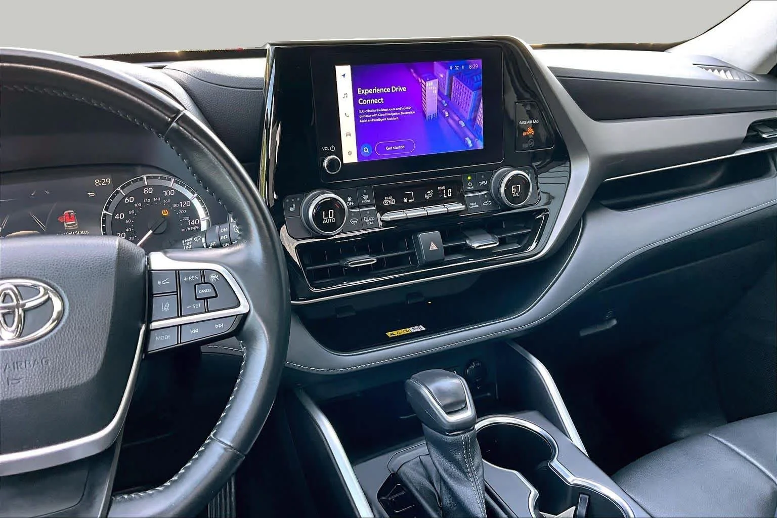 Used 2023 Midnight Black Metallic Toyota XLE image 7