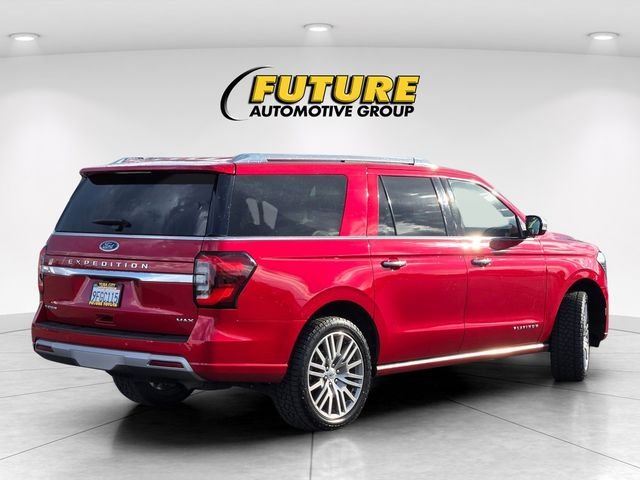 Used 2022 Red Ford Platinum image 4