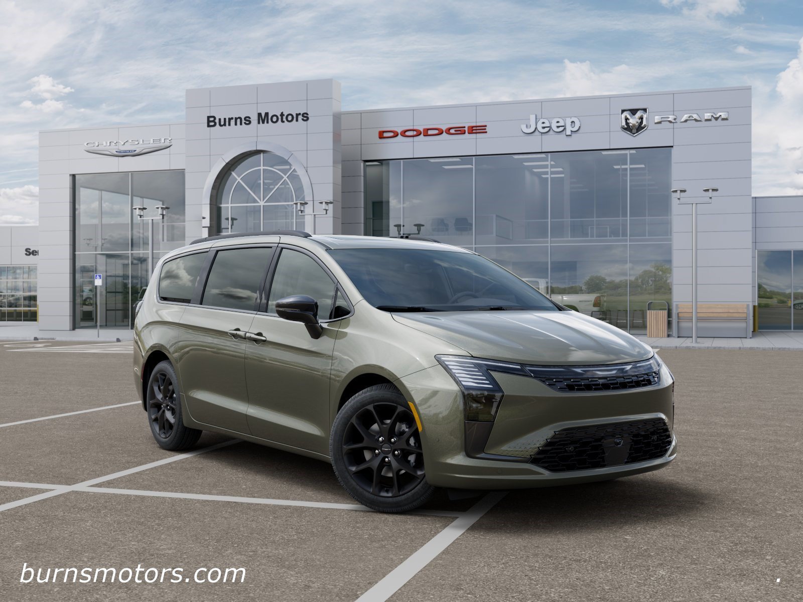 New 2027 Olive Green Pearl-Coat Exterior Paint Chrysler Limited S image 5