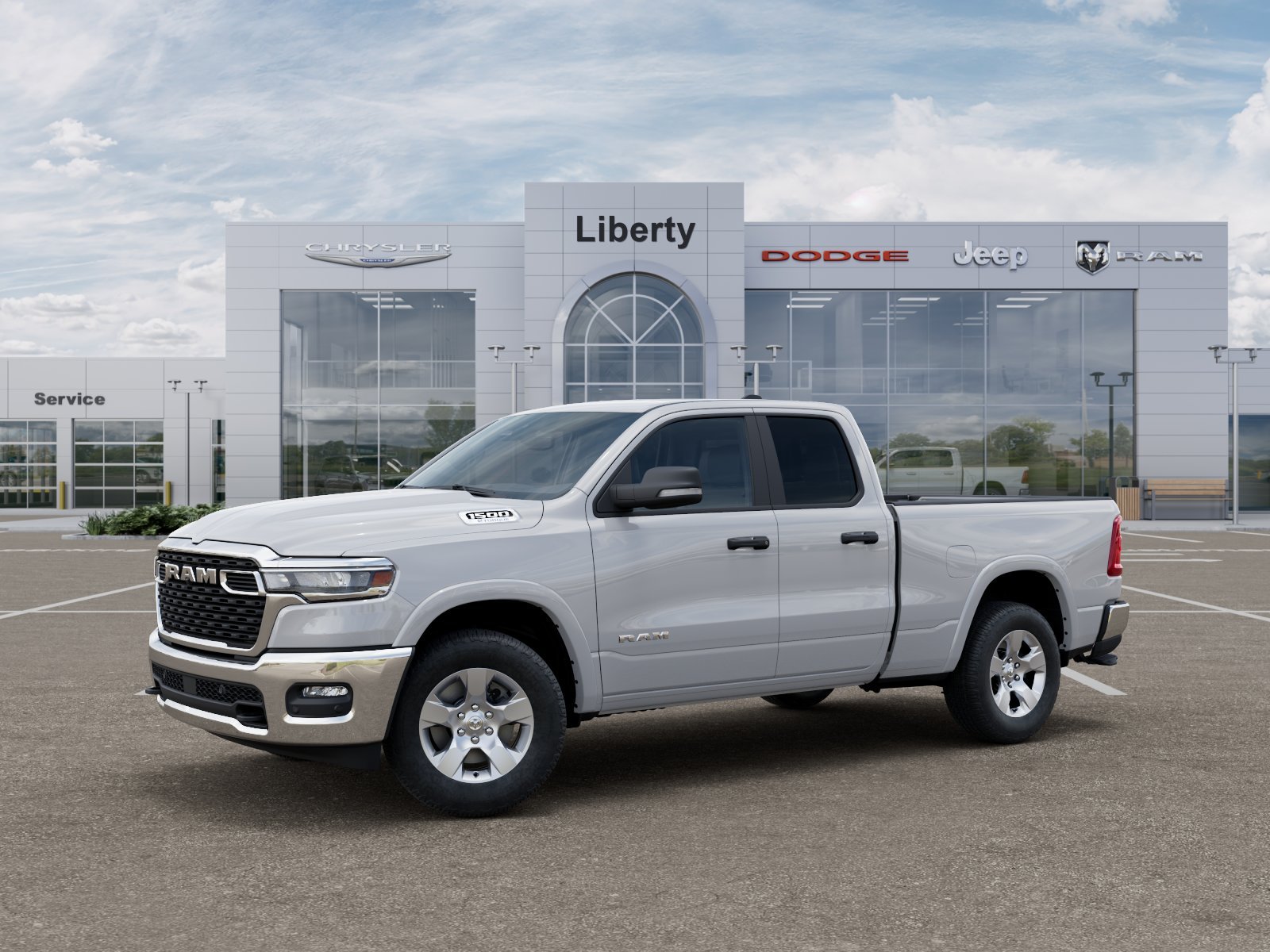 New 2026 Bright White Clearcoat RAM Big Horn/Lone Star image 36