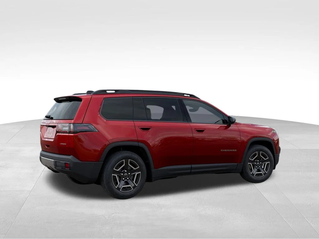 New 2026 Red Hot Pearl-Coat Exterior Paint Jeep Laredo image 4