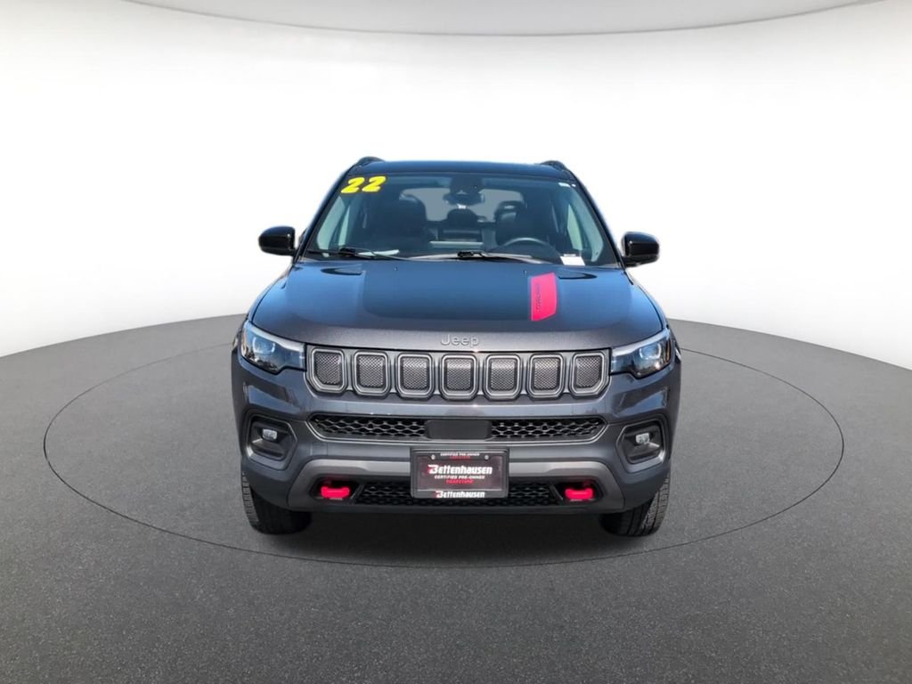 Certified Used 2022 Gray Jeep Trailhawk image 2
