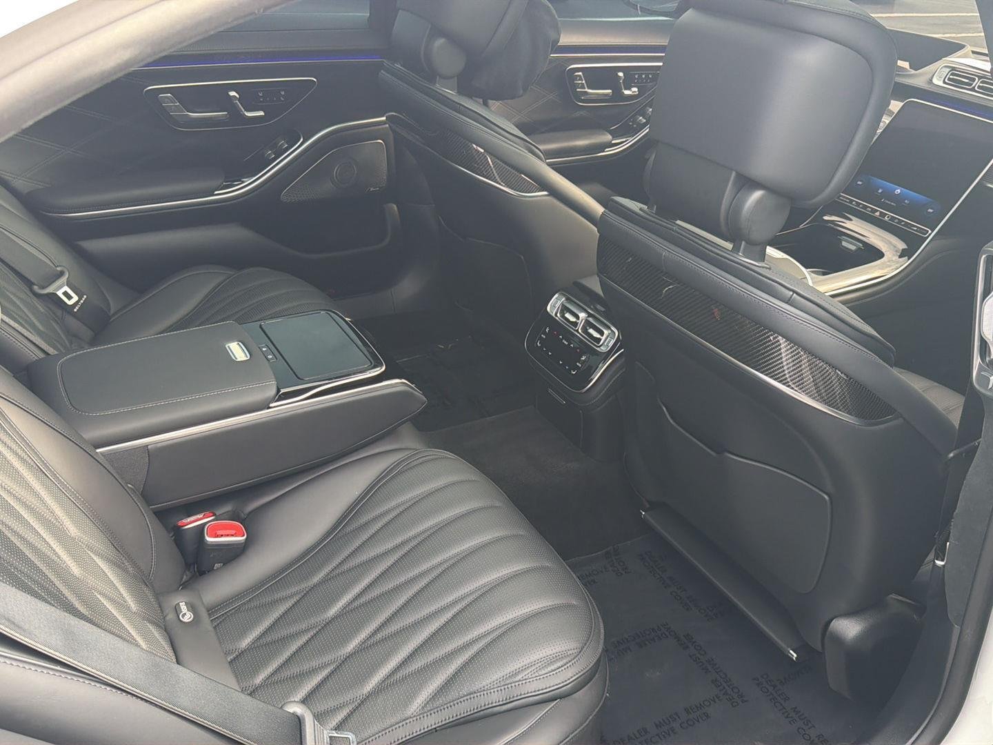 Used 2024 Moonlight White Mercedes-Benz AMG® S 63 E image 32
