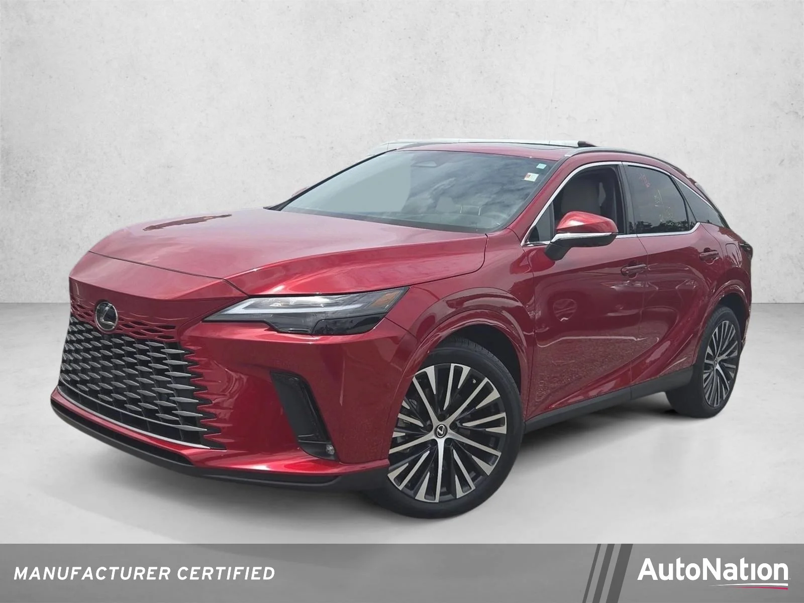 Certified Used 2025 Matador Red Mica Lexus RX 350 Premium Plus image 1