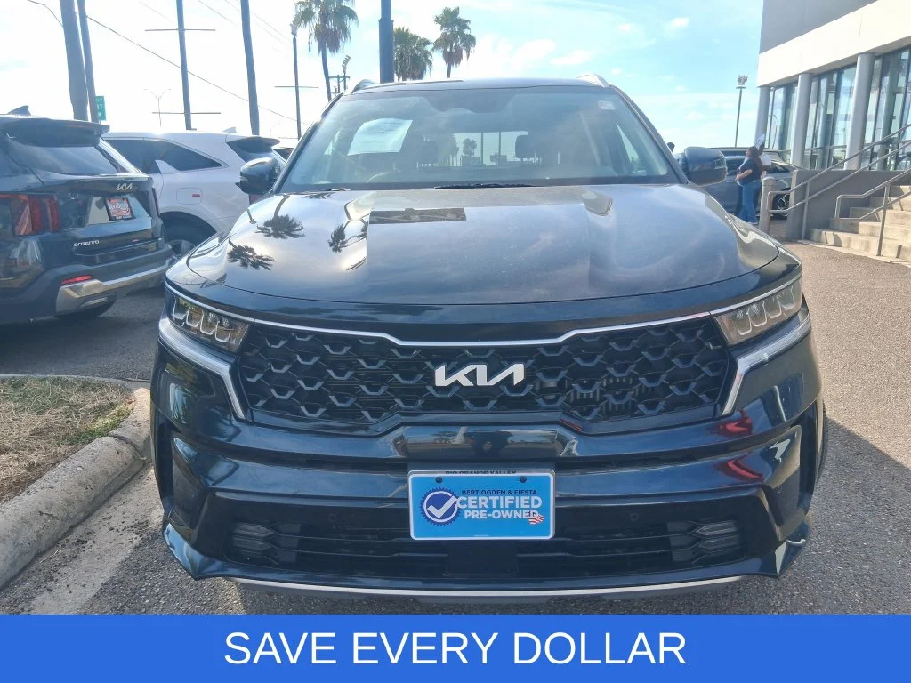 Used 2024 Blue Kia EX image 2