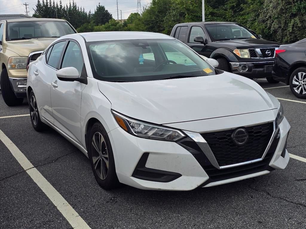 Used 2021 White Nissan SV image 7