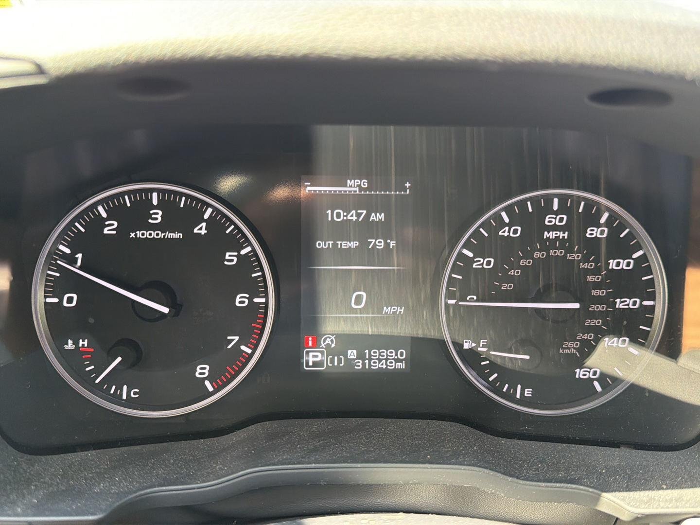 Used 2024 Magnetite Gray Metallic Subaru Premium image 16