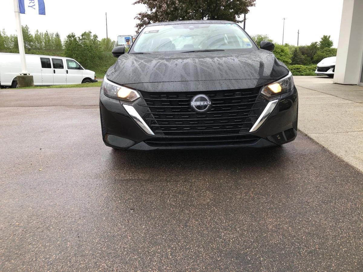 Used 2024 Black Nissan Sv Cvt image 3