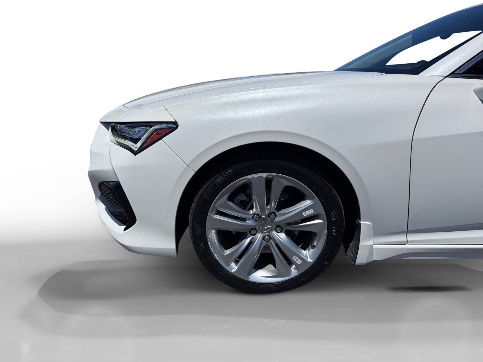 Used 2021 Platinum White Pearl Acura Technology Package image 9
