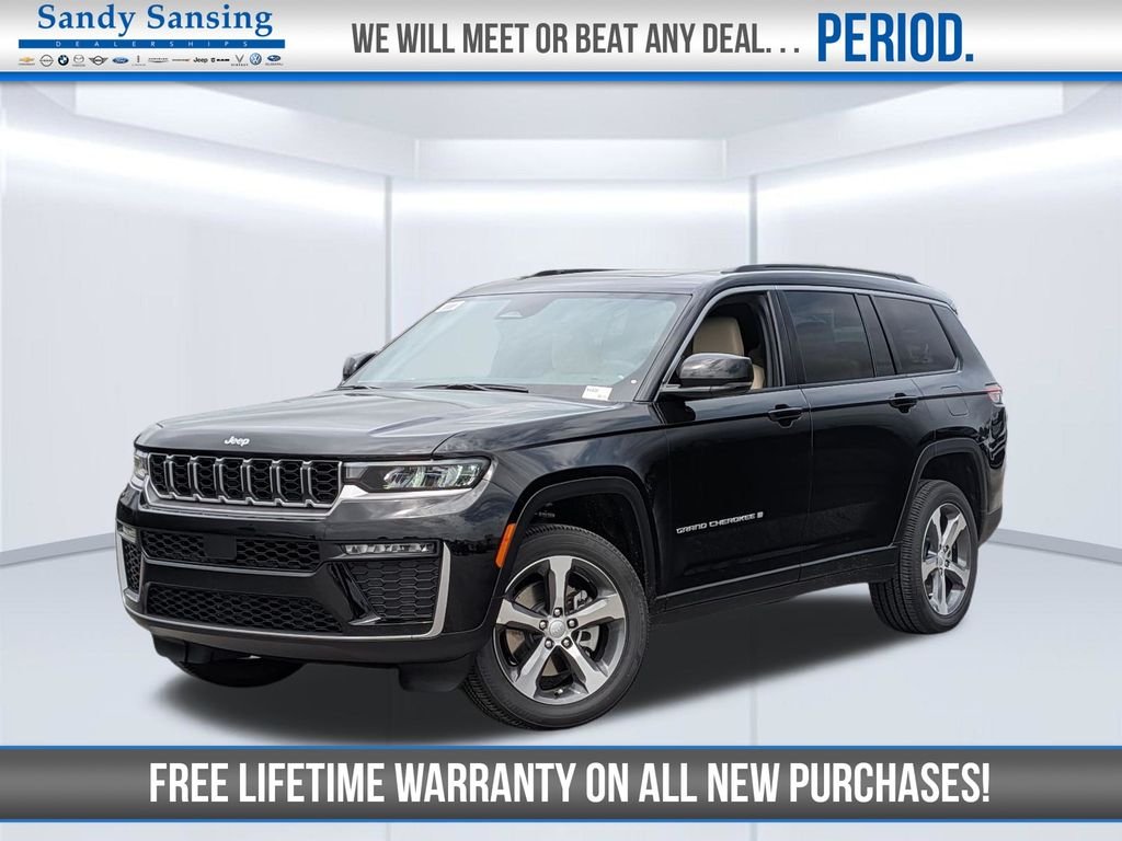 New 2026 Diamond Black Crystal Pearl-Coat Exterior Paint Jeep Limited image 1