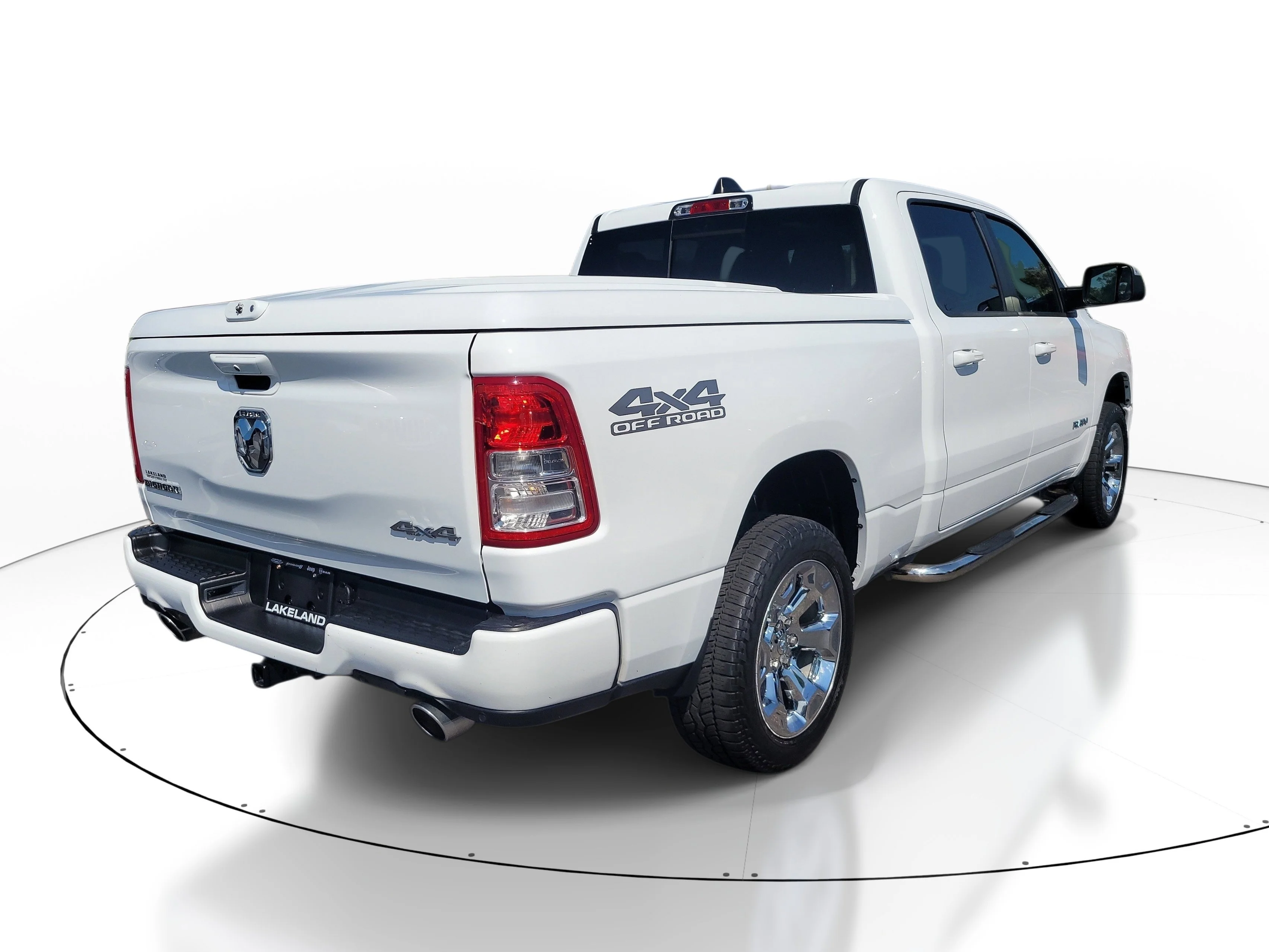 Used 2024 Bright White Clearcoat Ram Big Horn image 4