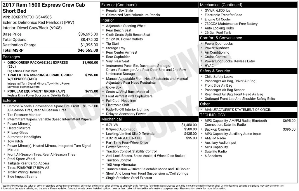 Used 2017 Red Ram Express image 2
