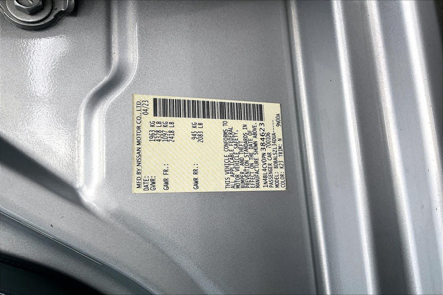 Certified Used 2023 Brilliant Silver Metallic Nissan 2.5 SR image 33