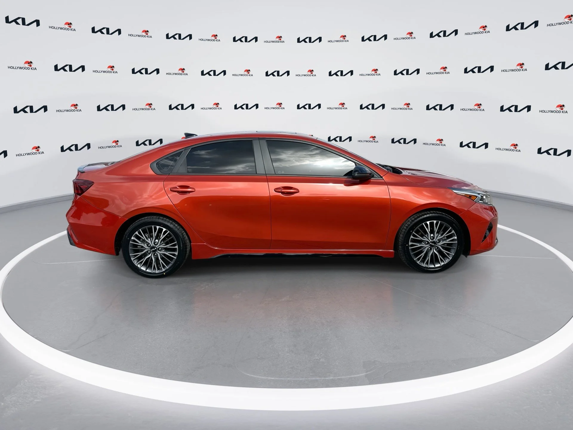 Certified Used 2022 Fire Orange Kia GT-Line image 9