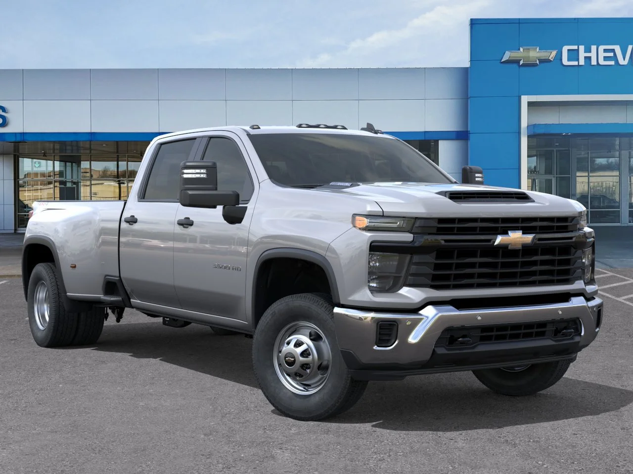 New 2026 Sterling Gray Metallic Chevrolet Work Truck image 8