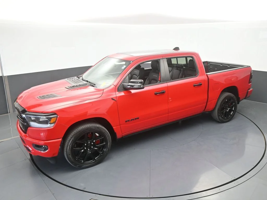 Used 2023 Flame Red Clearcoat Ram Laramie image 56